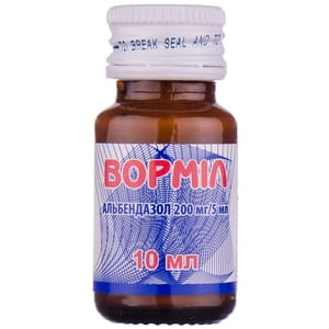Ворміл сусп. орал. 200мг/5мл фл. 10мл