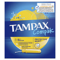 Тампоны женские TAMPAX (Тампакс) Compak (Компакт) Regular (Регуляр) с аппликатором 8 шт