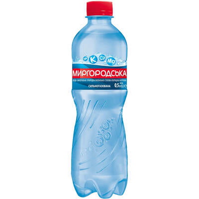Вода минеральная Миргородская 0,5 л