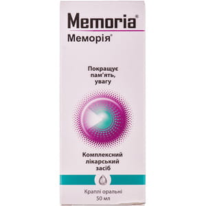 Меморія крап. орал. фл. 50мл