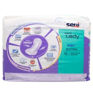 Прокладки урологические SENI Lady (Сени Леди) Extra (Экстра) 15 шт