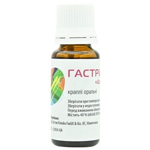 Гастритол крап. орал. фл. 20мл