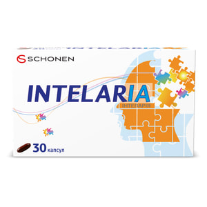 Интелария для улучшения работы мозговых функций капсулы упаковка 30 шт