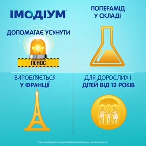 Имодиум капс. 2мг №6