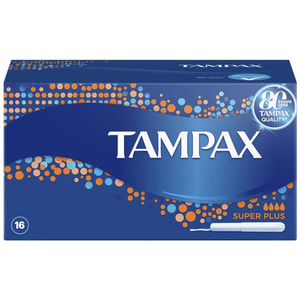 Тампони жіночі TAMPAX (Тампакс) Super Plus (Супер Плюс) з аплікатором 16 шт