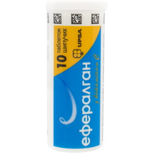 Эффералган с вит. С табл. шип. №10