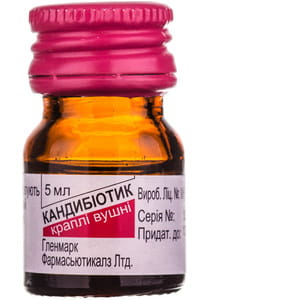 Кандибиотик кап. уш. фл. 5мл