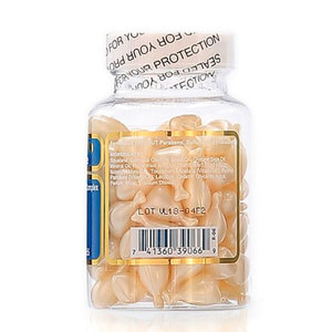 Зволожуючий комплекс для обличчя і шиї HEALTH PRO (Хелс Про) Squalane з скваланом та вітаміном Е капсули для зовнішнього застосування банка 90 шт