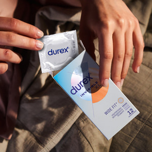 Презервативы латексные с силиконовой смазкой DUREX (Дюрекс) Invisible (Инвизибл) XL ультратонкие увеличенного размера 12 шт
