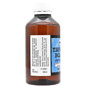 Перекись вод. р-р 3% фл. 200мл