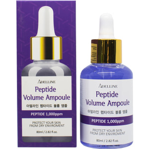 Сыворотка для лица ADELLINE Peptide Volume Ampoule (Аделлин Пептид Волюм Ампуле) с пептидами 80 мл