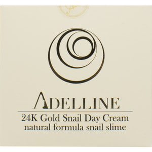 Крем для лица ADELLINE 24K Gold Snail Day Cream (Аделлин 24К Голд Снейл Дэй Крем) дневной с муцином улитки и золотом 100 мл