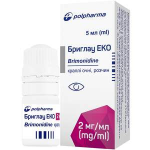 Бриглау Эко кап. глаз. р-р 2мг/мл фл. 5мл