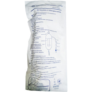 Помпва інфузійна еластомерна стерильна, об'єм 275 мл, потік 6 мл/год 1 шт