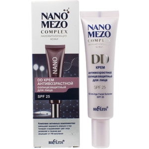 Крем для лица BIELITA (Белита) NANOMEZOcomplex DD антивозрастной, солнцезащитный SPF25 30 мл