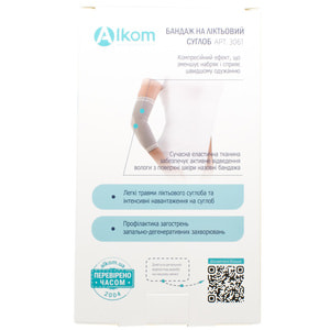 Бандаж на локтевой сустав Торговый Дом Алком модель 3061 размер 4