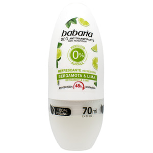 Дезодорант-антиперспирант BABARIA (Бабария) бергамот и лайм 70 мл