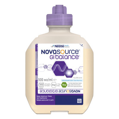 Пищевой продукт для специальных медицинских целей NESTLE (Нестле) Novasource GI Balance энтеральное питание 500 мл