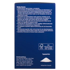 Ортомол Немурі Ніч (Orthomol Nemuri) вітамінний комплекс при порушеннях сну та підвищеній нервовій збудливості гранули на курс прийому 30 днів