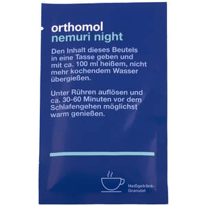 Ортомол Немурі Ніч (Orthomol Nemuri) вітамінний комплекс при порушеннях сну та підвищеній нервовій збудливості гранули на курс прийому 30 днів