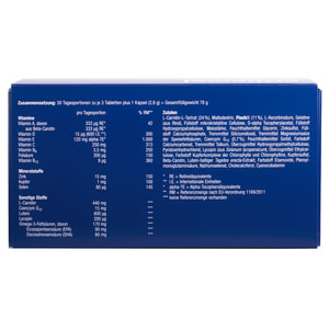 Ортомол Фертил Плюс Нью (Orthomol Fertil plus new) витаминный комплекс для лечения нарушений фертильности у мужчин капсулы на курс приема 30 дней