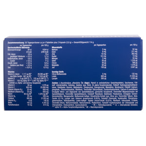 Ортомол Іммун (Orthomol Immun) вітамінний комплекс для підвищення імунітету капсули + таблетки на курс прийому 30 днів