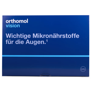 Ортомол Вижн (Orthomol Vision) витаминный комплекс для улучшения зрения капсулы на курс приема 30 дней NEW