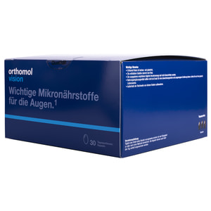 Ортомол Вижн (Orthomol Vision) витаминный комплекс для улучшения зрения капсулы на курс приема 30 дней NEW