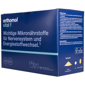 Ортомол Вітал Ф (Orthomol Vital F) вітамінний комплекс для жіночого здоров'я гранули апельсин + таблетки + капсули на курс прийому 15 днів
