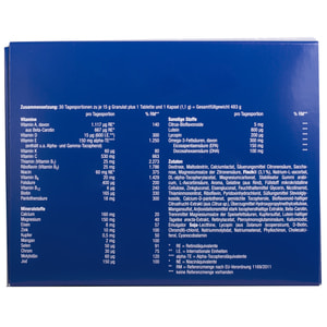 Ортомол Вітал Ф (Orthomol Vital F) вітамінний комплекс для жіночого здоров'я гранули грейпфрут + таблетки + капсули на курс прийому 30 днів