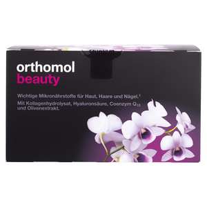 Ортомол Бьюти Рефил Нью (Orthomol Beauty Refill) витаминный комплекс для укрепления ногтей, роста волос и омоложения кожи питьевая бутылочка 30 дней