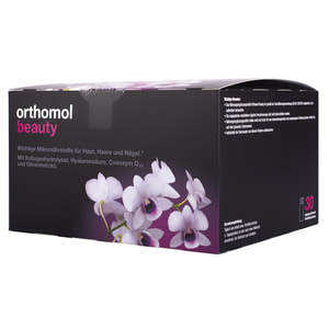 Ортомол Бьюти Рефил Нью (Orthomol Beauty Refill) витаминный комплекс для укрепления ногтей, роста волос и омоложения кожи питьевая бутылочка 30 дней