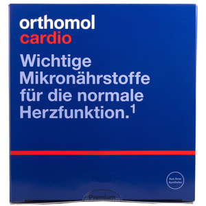 Ортомол Кардио (Orthomol Cardio) витаминный комплекс для здоровья сердечно-сосудистой системы гранулы + капсулы + таблетки на курс приема 30 дней