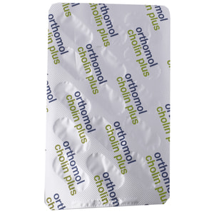 Ортомол Холин Плюс (Orthomol Cholin Plus) витаминный комплекс для улучшения работы печени капсули на курс приема 30 дней