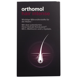 Ортомол Хеір Інтенс (Orthomol Hair Intense) вітамінний комплекс для поліпшення і відновлення волосся на курс прийому 30 днів