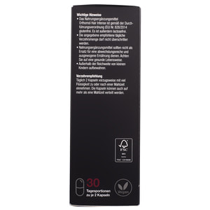 Ортомол Хеір Інтенс (Orthomol Hair Intense) вітамінний комплекс для поліпшення і відновлення волосся на курс прийому 30 днів