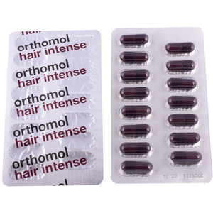 Ортомол Хеір Інтенс (Orthomol Hair Intense) вітамінний комплекс для поліпшення і відновлення волосся на курс прийому 30 днів