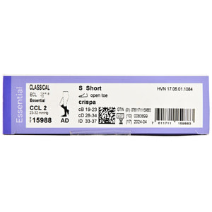 Гольфи компресійні SIGVARIS (Сігваріс) Essential Classical артикул 15988 клас 2 з відкритим миском колір бежевий розмір S short
