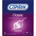 Презервативы латексные с силиконовой смазкой CONTEX (Контекс) Classic классические 3 шт