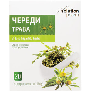 Череди трава фільтр-пак. 1,5г №20 Solution Pharm