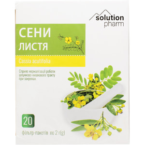 Сени листя фільтр-пак. 2г №20 Solution Pharm