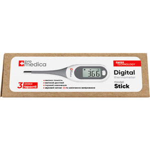 Термометр медицинский электронный ProMedica (Промедика) модель Stick с гибким наконечником