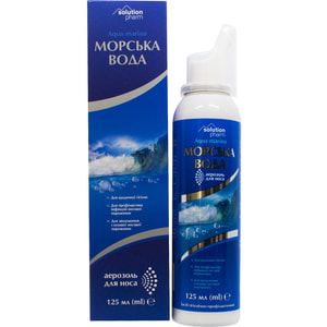 Морская вода аэрозоль назальный с экстрактом ромашки флакон 125 мл Solution Pharm