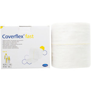 Бинт постоянно эластичный трубчатый COVERFLEX FAST (Коверфлекс фаст) размер 4 10,75 см х 10 м 1 шт