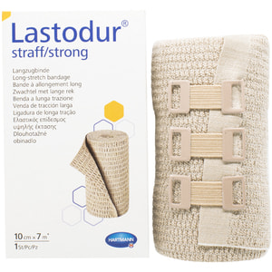 Бинт еластичний високої розтяжності LASTODUR Straff Strong (Ластодур страф стронг) тугий розмір 10 см х 7 м