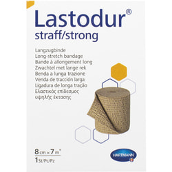 Бинт еластичний високої розтяжності LASTODUR Straff Strong (Ластодур страф стронг) тугий розмір 8 см х 7 м