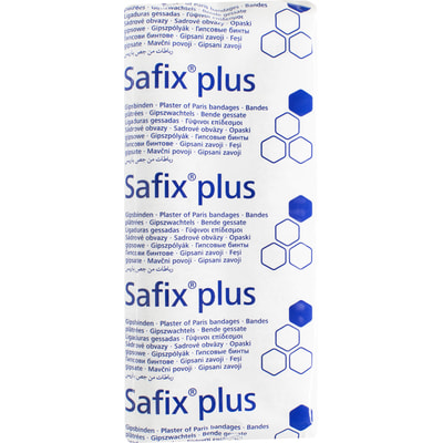 Бинт гіпсовий SAFIX PLUS (Сафікс плюс) розмір 20 см х 3 м 2 шт