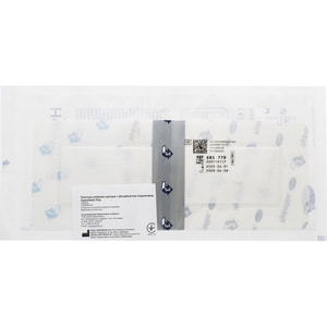 Повязка HYDROFILM PLUS (Гидрафилм плюс) прозрачная пленочная с абсорбирующей подушечкой размер 10 см х 25 см 1 шт