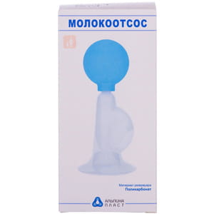 Молоковідсмоктувач індивідуальний Альпіна ручний з пластиковим резервуаром