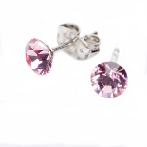 Сережки DR.BIJU (Доктор Бижю) Сіріус 5,3 мм Кришталь 1 пара